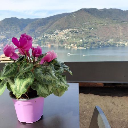 Luxury Room La Terrazza Sul Lago Di Como Блевио Екстериор снимка