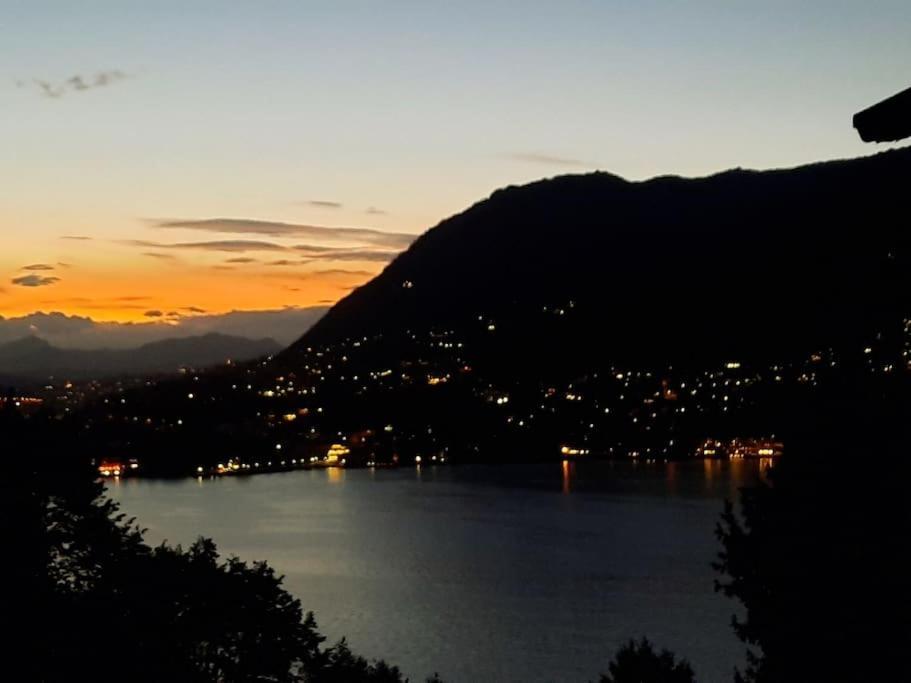 Luxury Room La Terrazza Sul Lago Di Como Блевио Екстериор снимка