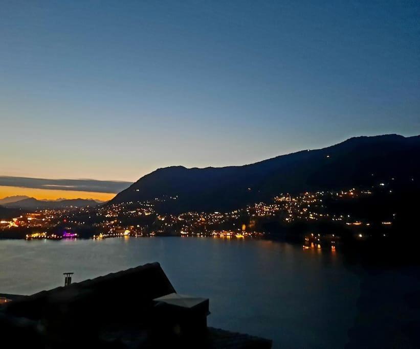 Luxury Room La Terrazza Sul Lago Di Como Блевио Екстериор снимка