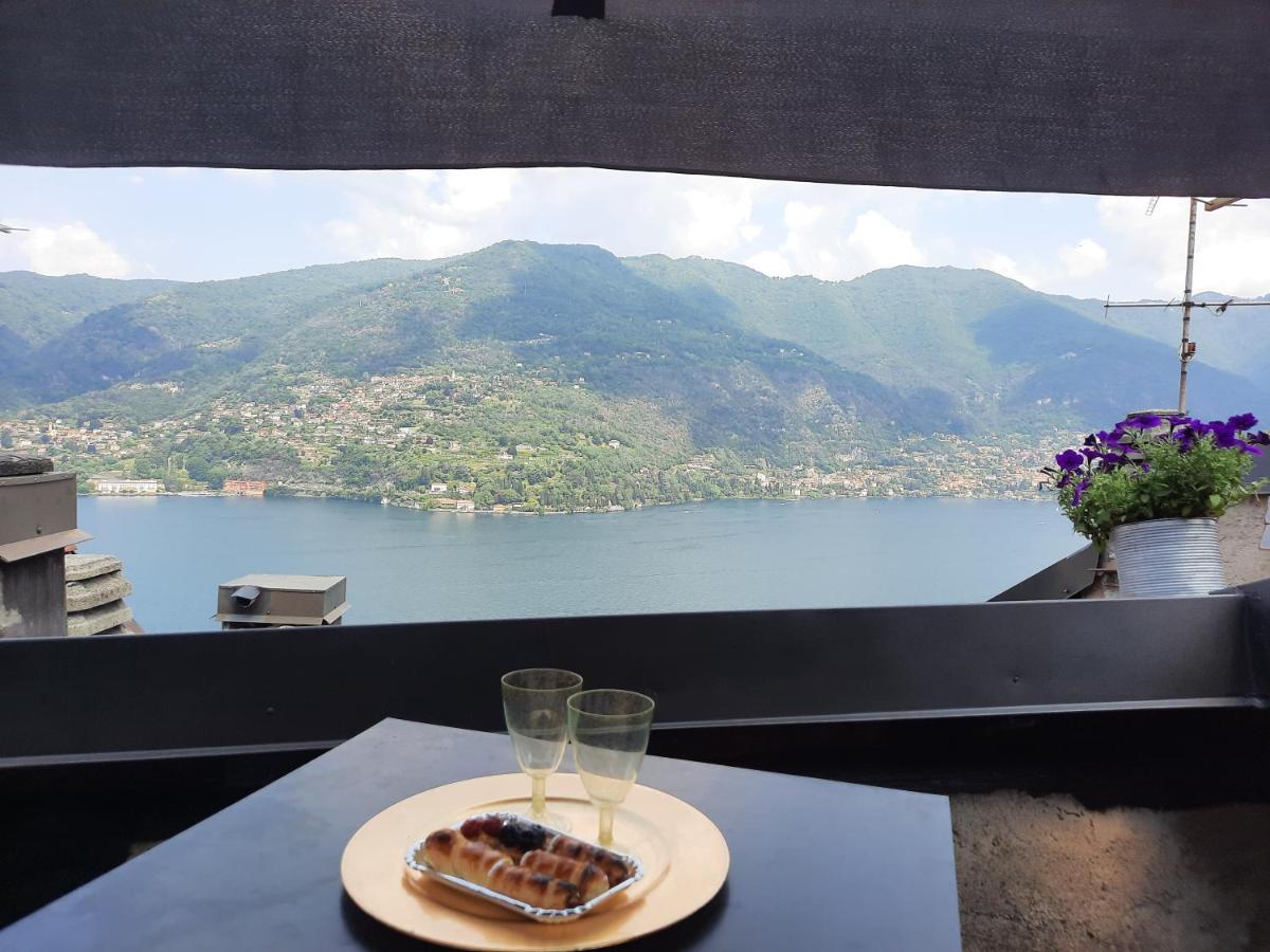 Luxury Room La Terrazza Sul Lago Di Como Блевио Екстериор снимка